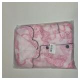 WDIRARA Women's Two Piece Animal Print Short Sleeve Button Shirt and Elastic Waist Shorts Pajama Set SIZE L WDIRARA Women's Two Piece Animal Print Short Sleeve Button Shirt and Elastic Waist Shorts Pajama Set SIZE L