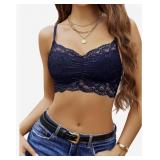 Avidlove Lace Bralette for Women V Neck Cami Tank Y2k Camisoles Adjustable Spaghetti Strap Crop Top SIZE L Avidlove Lace Bralette for Women V Neck Cami Tank Y2k Camisoles Adjustable Spaghetti Strap Crop Top SIZE L