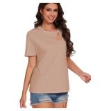 CNFUFEN Womens Leopard Print Cute Tshirts Fashion Knotted Blouse Off-Shoulder Short Sleeve Top SIZE S CNFUFEN Womens Leopard Print Cute Tshirts Fashion Knotted Blouse Off-Shoulder Short Sleeve Top SIZE S