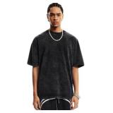 Aelfric Eden Mens Cotton T-Shirts Oversized Unisex Short Sleeves Wash Baggy Casual Tees Workout Solid Summer Tops SIZE XS Aelfric Eden Mens Cotton T-Shirts Oversized Unisex Short Sleeves Wash Baggy Casual Tees Workout Solid Summer Tops SIZE XS