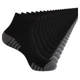 26 Pack Men & Women Ankle Socks - Bulk Athletic Unisex Quarter Breathable Thin Casual Basic Socks, Size 8-12/12-16 26 Pack Men & Women Ankle Socks - Bulk Athletic Unisex Quarter Breathable Thin Casual Basic Socks, Size 8-12/12-16