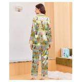Ekouaer Silk Pajamas for Women Long Sleeve Satin Pajama Set Silky Pj Sets 2 Piece Button Down Loungewear Sleepwear 2XL, Pattern Varies from Stock Photo Ekouaer Silk Pajamas for Women Long Sleeve Satin Pajama Set Silky Pj Sets 2 Piece Button Down Loungewear Sleepwear 2XL, Pattern Varies from Stock Photo