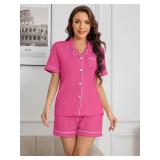 Umeyda Girls & Women Pajamas Set Soft Short Sleeve Pjs Set Button-Down Sleepwear Nightwear Loungewear 12-14 years Umeyda Girls & Women Pajamas Set Soft Short Sleeve Pjs Set Button-Down Sleepwear Nightwear Loungewear 12-14 years