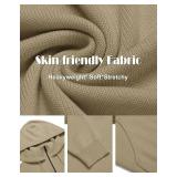 COOFANDY Mens Knitted Hoodie Sweater Long Sleeve Turtleneck Quarter Zip Pullover Sweaters with Pocket SIZE M COOFANDY Mens Knitted Hoodie Sweater Long Sleeve Turtleneck Quarter Zip Pullover Sweaters with Pocket SIZE M