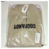 COOFANDY Mens Knitted Hoodie Sweater Long Sleeve Turtleneck Quarter Zip Pullover Sweaters with Pocket SIZE M COOFANDY Mens Knitted Hoodie Sweater Long Sleeve Turtleneck Quarter Zip Pullover Sweaters with Pocket SIZE M