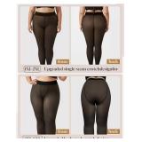 Buauty Plus Size Fleece Lined Tights Womens- Winter Warm Fake Translucent Thermal Pantyhose,Thick Leggings under Dresses Buauty Plus Size Fleece Lined Tights Womens- Winter Warm Fake Translucent Thermal Pantyhose,Thick Leggings under Dresses
