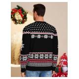 Matching Family Christmas Sweaters Crewneck Reindeer Snowflakes Pullover Xmas Holiday Outfits SIZE XL Matching Family Christmas Sweaters Crewneck Reindeer Snowflakes Pullover Xmas Holiday Outfits SIZE XL