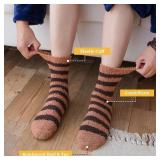 FNOVCO Mens Fuzzy Socks - Soft Cozy Slipper Fluffy Winter Warm Microfiber Plush Sleeping Socks - 5 to 6 Pairs FNOVCO Mens Fuzzy Socks - Soft Cozy Slipper Fluffy Winter Warm Microfiber Plush Sleeping Socks - 5 to 6 Pairs
