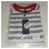 IWOLLENCE Women's Loose Casual Summer Striped Tops Crewneck 1/2 Short Sleeve Color Block Tee Oversized Cropped Shirts SIZE L IWOLLENCE Women's Loose Casual Summer Striped Tops Crewneck 1/2 Short Sleeve Color Block Tee Oversized Cropped Shirts SIZE L