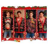 Ugly Christmas Sweatshirt for Men Women, 3D Funny Crewneck Pullover Sweatshirt for Xmas Holiday Size XXL Ugly Christmas Sweatshirt for Men Women, 3D Funny Crewneck Pullover Sweatshirt for Xmas Holiday Size XXL