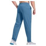 Men's Fleece Lined Sweatpants with Pockets 30'/32' Stretch Winter Warm Work Pants Athletic Sweat Pants Workout Gym Joggers size 3XL Men's Fleece Lined Sweatpants with Pockets 30'/32' Stretch Winter Warm Work Pants Athletic Sweat Pants Workout Gym Joggers size 3XL