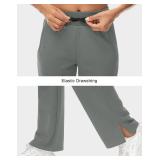 TBMPOY Women's Cargo Sweatpants Straight Leg High Waisted Wide Leg Athletic Pants Zipper Pockets Bottom Trendy Deep Gray S TBMPOY Women's Cargo Sweatpants Straight Leg High Waisted Wide Leg Athletic Pants Zipper Pockets Bottom Trendy Deep Gray S