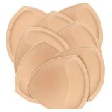 FIVE BOXES - Bra Pads Inserts 4 Pairs,Push up Bra Inserts Breast Enhancers for Sport Bra Bikini Swimsuit,Sew in Bra Cups for Dresses FIVE BOXES - Bra Pads Inserts 4 Pairs,Push up Bra Inserts Breast Enhancers for Sport Bra Bikini Swimsuit,Sew in Bra Cups for Dresses
