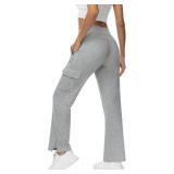 TBMPOY Women's Fleece Lined Jogger Pants Water Resistant Cargo Winter Hiking Sweatpants High Waisted Pockets Thermal Warm, Medium, Color Varies from Stock Photo TBMPOY Women's Fleece Lined Jogger Pants Water Resistant Cargo Winter Hiking Sweatpants High Waisted Pockets Thermal Warm, Medium, Color Varies from Stock Photo