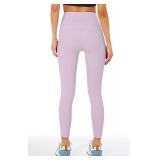 Buttery Soft Tummy Control Workout Leggings with Pockets for Women High Waisted Athletic Yoga Pants, Small Buttery Soft Tummy Control Workout Leggings with Pockets for Women High Waisted Athletic Yoga Pants, Small