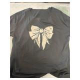 Women's Plus Size Off The Shoulder Tops Short Sleeve Bow Graphic T Shirt Summer Y2k Tops Trendy Size Large Women's Plus Size Off The Shoulder Tops Short Sleeve Bow Graphic T Shirt Summer Y2k Tops Trendy Size Large