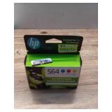 HP 564 3-pack Cyan/Magenta/Yellow Original Ink Cartridges  Per cartridge: ~300