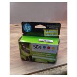 HP 564 3-pack Cyan/Magenta/Yellow Original Ink Cartridges  Per cartridge: ~300