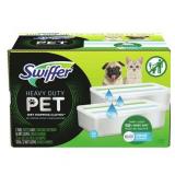 Swiffer Sweeper Pet Heavy Duty Multi-Surface Wet Cloth Refills  Fresh Scent  16 Ct  2 Pk