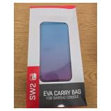 TERIOS Carry Case with Game Card and Micro SD Card Slots for Switch2 and OLED Model (powder-blue)