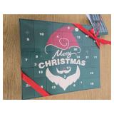 Advent Calendar 2025 BODY & EARTH,  24PCS Beard Care Grooming Gift Set