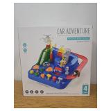 Car Adventure Track Set - Battery-Free Mechanical Playset