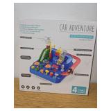 Car Adventure Track Set - Battery-Free Mechanical Playset