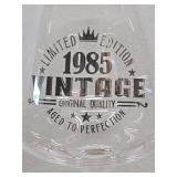 40th Birthday Card 'Vintage 1985'