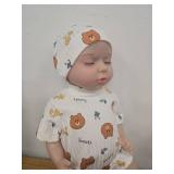 CHIMI Doll with Bear Print Outfit and Accessories