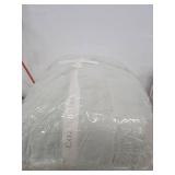 Cozy Bliss Checkered Faux Rabbit Fur Blanket King Size for Bed,  (Sage Green, 108' x 90') - Retail: $51