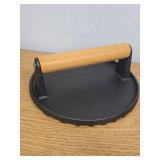 Griddle Accessories for Blackstone, Commercial Grade 12 Inch Heavy Duty Round Melting Dome with 7' Round Cast Iron Grill for Blackstone  Flat Top Griddle Grill