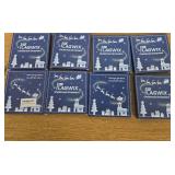 8 Count Christmas Golf Ornaments for the year 2025