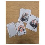 2 Count of Halloween Lanyards for ID Badges Holder