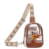 Clear Crossbody Bag for Stadium Events