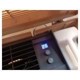 AIRCARE 696 400HB Whole House Credenza Evaporative Humidifier for 3600 sq. ft  Light Oak - Retail: $221