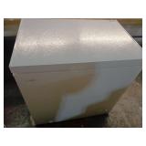 7.0 cu. ft. Manual Defrost Chest Freezer with LED Light in White, Garage Ready - Retail: $239