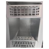 7.0 cu. ft. Manual Defrost Chest Freezer with LED Light in White, Garage Ready - Retail: $239