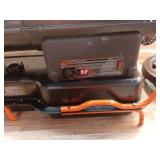 Contractor Series 140,000 BTU Black Forced Air Kerosene/Diesel Outdoor Space Heater with Thermostat (Not Working/Missing Parts) - Retail: $309