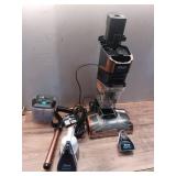 Shark CarpetXpert with StainStriker Upright Carpet & Area Rug Cleaner Upholstery Pet Friendly (Missing Accessories) White - Retail: $250