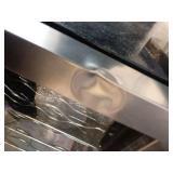 4.3 Cu. ft. Wine and Beverage Cooler in Stainless Steel (Cosmetic Damage) - Retail: $429