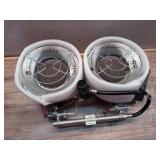 Mr. Heater 30 000 BTU 2 Burner Propane Tank Top Heater with Auto Shut Off - Retail: $98