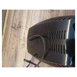 Vornado VH240+ 1500-Watt Black Indoor Electric Fan Space Heater Charcoal gray - Retail: $60