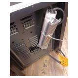 Electric 6 Element Infrared Space Heater Black Plastic - Retail: $120