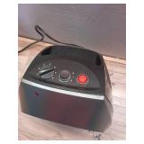 Vornado VH240+ 1500-Watt Black Indoor Electric Fan Space Heater Charcoal gray - Retail: $60