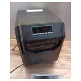 Electric 6 Element Infrared Space Heater Black Plastic - Retail: $119