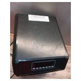 Electric 6 Element Infrared Space Heater Black Plastic - Retail: $119