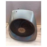 Vornado VH240+ 1500-Watt Black Indoor Electric Fan Space Heater Charcoal gray - Retail: $60