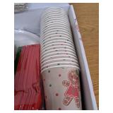 Christmas Gingerbread Gender Reveal Decorations- Serves 24