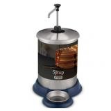 Waring Commercial 1 gal Countertop Syrup Dispenser Pump Stainless Steel (See Details)