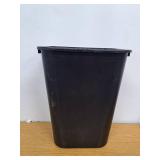 Rubbermaid Commercial Wastebasket Trash Container, 41QT/10.25 GAL, Plastic, Black, Stackable Trash Can for Bedroom/Bathroom/Office, Fits Under Desk/Sink/Cabinet